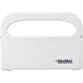 Global Equipment Global Industrial„¢ Plastic Toilet Seat Cover Dispenser 16"W x 2-1/5"D x 11"H - White 381P-2T (WHITE)